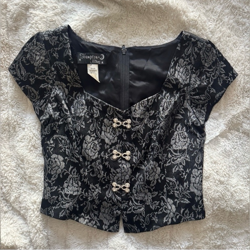 Vintage Hampton Nites Corset Top